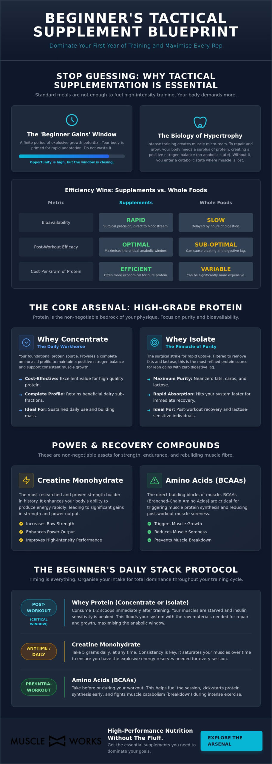 Supplements for Beginners in South Africa: The Uncompromising Guide to Gains