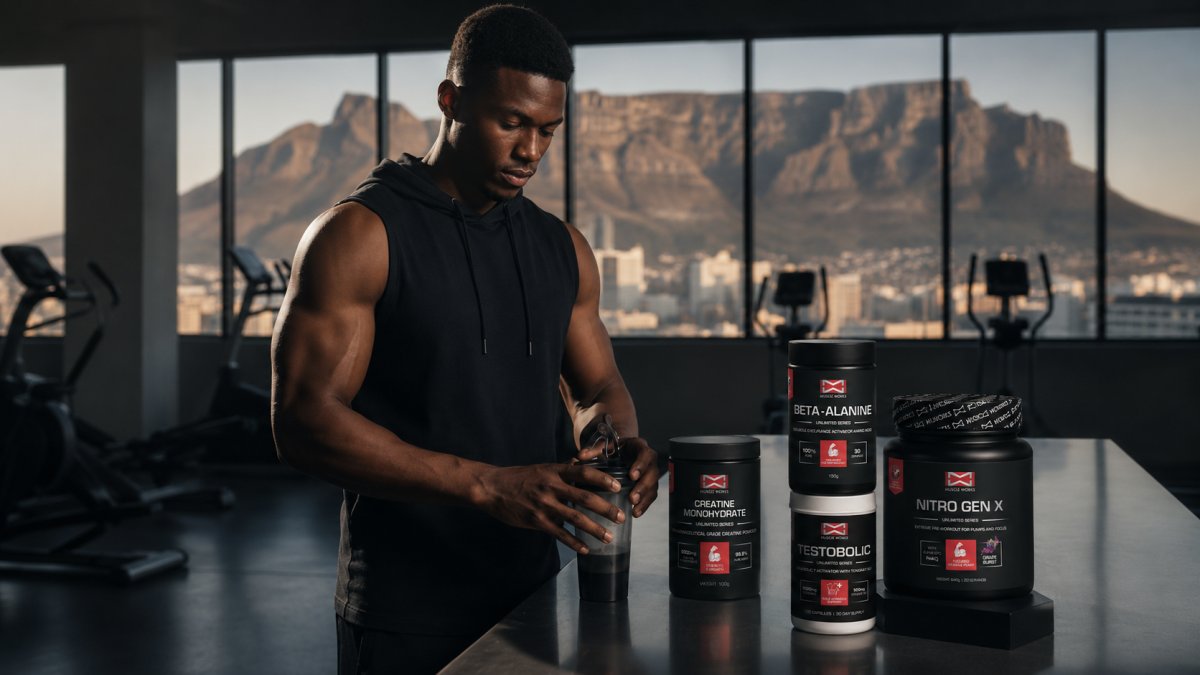 Supplements for Beginners in South Africa: The Uncompromising Guide to Gains – Hero Image Supplements for Beginners in South Africa: The Uncompromising Guide to Gains