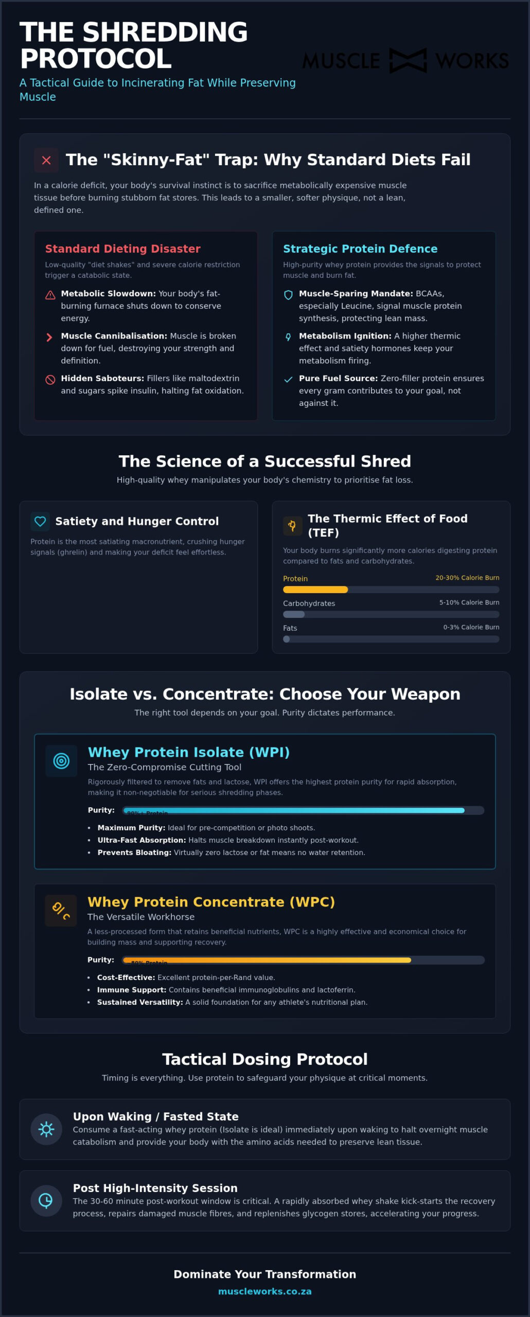 Best Whey Protein for Weight Loss: South Africa Shred Guide