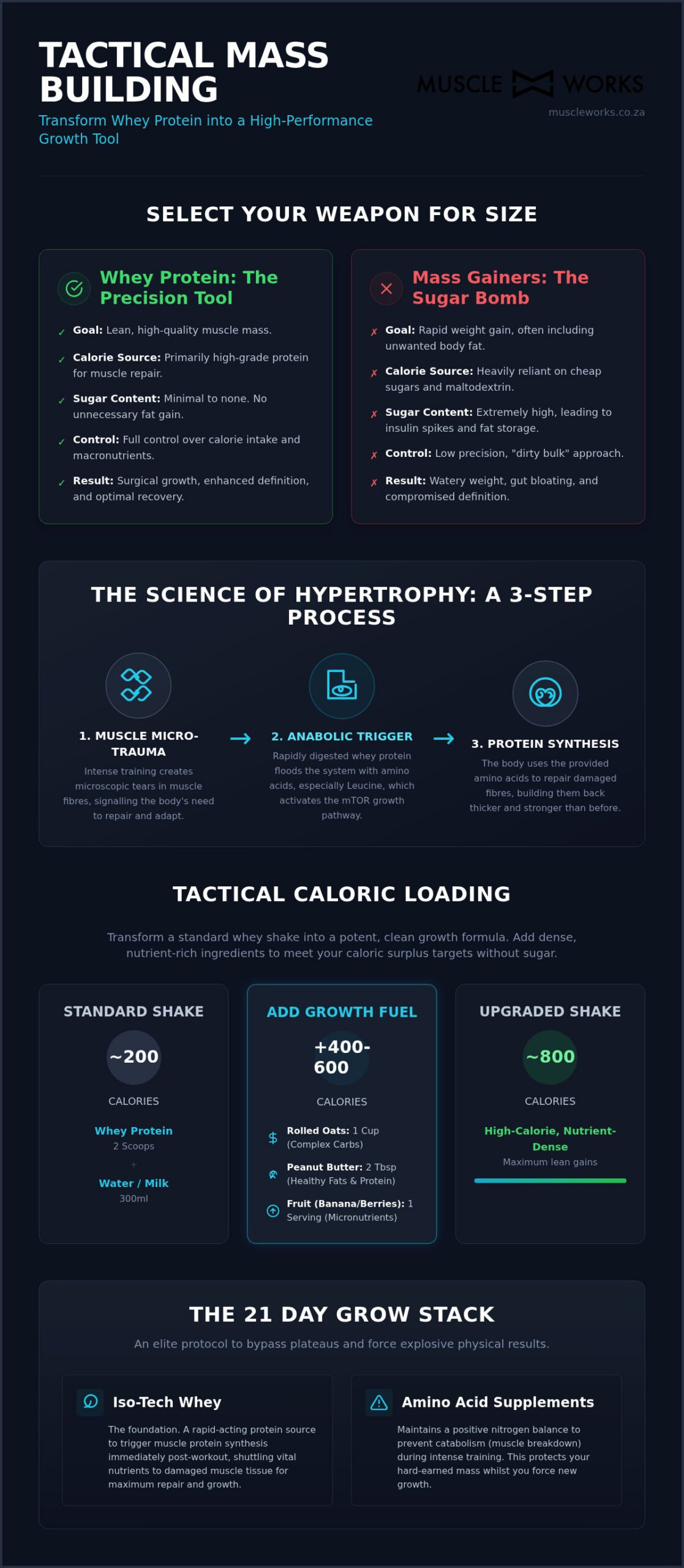 Whey Protein for Weight Gain: Tactical Guide to Size