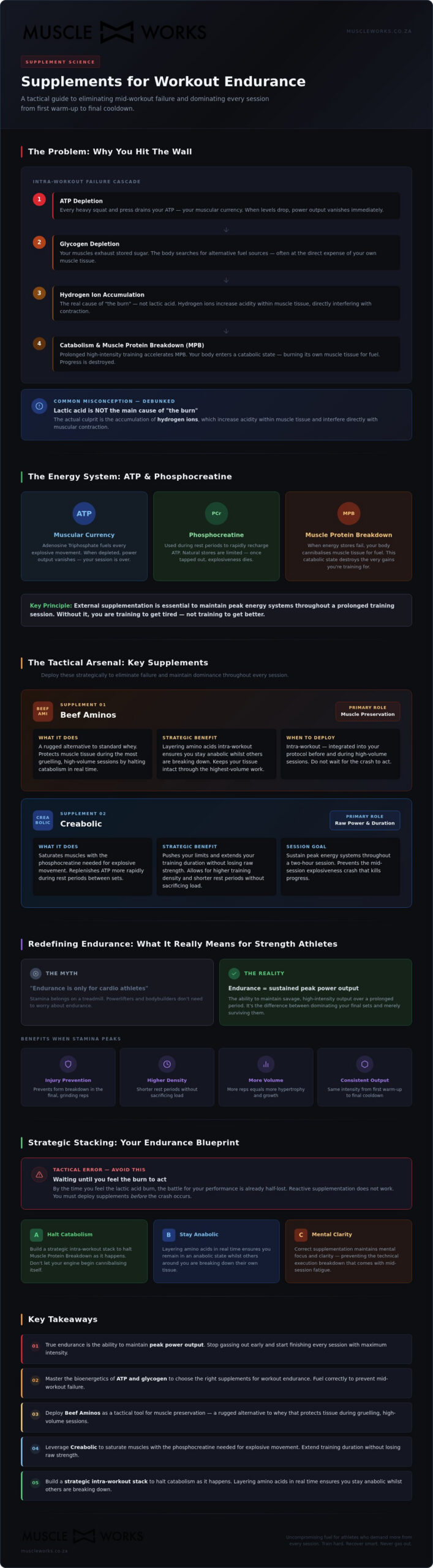 Endurance Supplements: Tactical Guide to Unstoppable Stamina