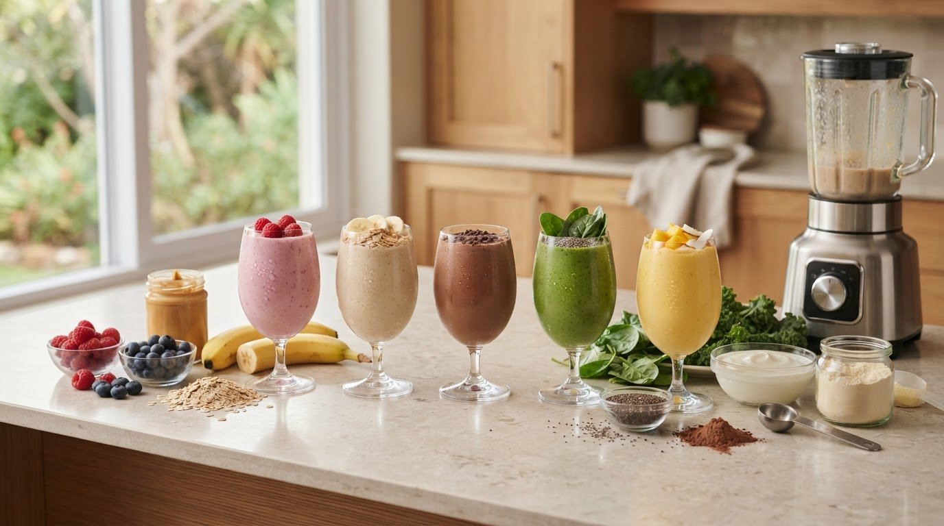 5 High-Protein Smoothie Recipes for Breakfast That Mean Business